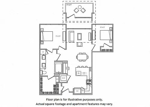 Floor plan G