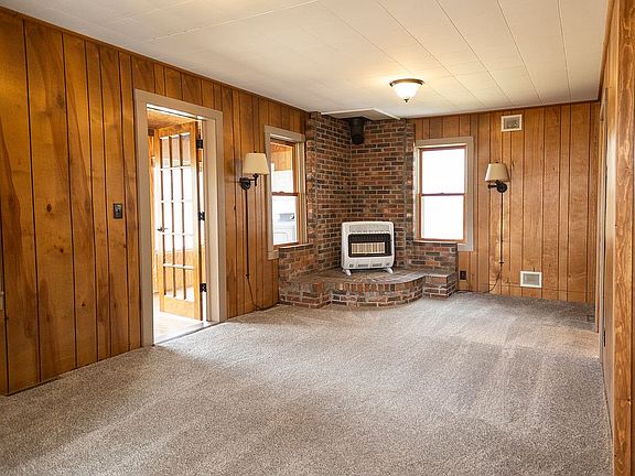 Family room, propane heater