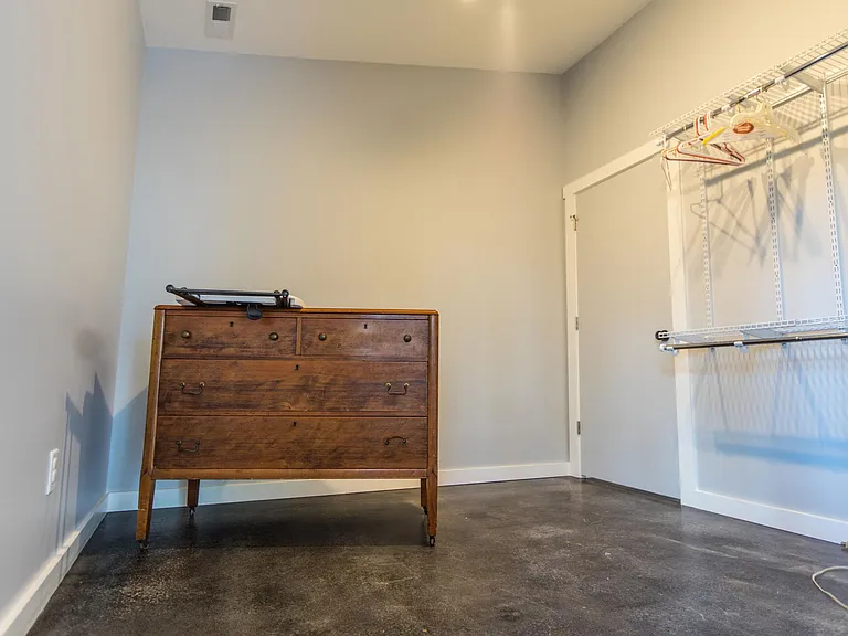 Master bedroom walk-in closet
