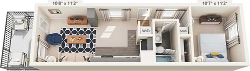 Floor plan Tiny Home