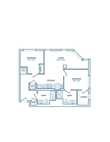 Floor plan B13