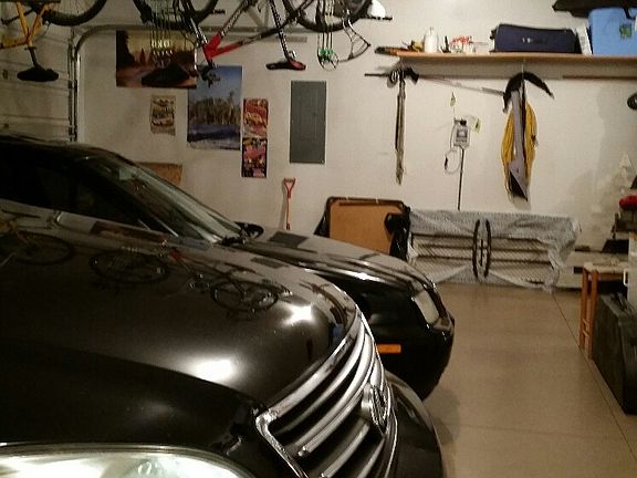 4 car garage tons of storage
