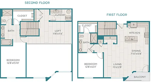 Floor plan B4 Townhouse