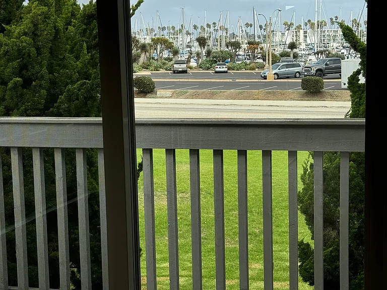 Harbor View from Balcony View off Living Room