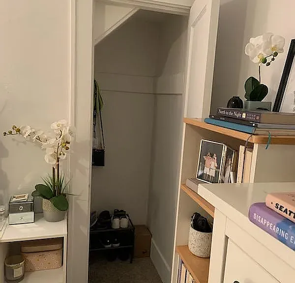 Main floor bedroom closet 1 of 2
