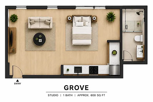 Floor plan The Grove
