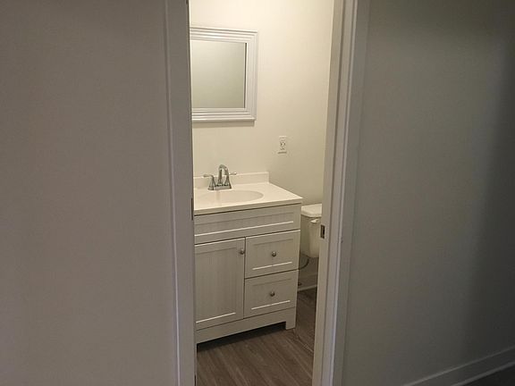 Basement bathroom has been remodeled