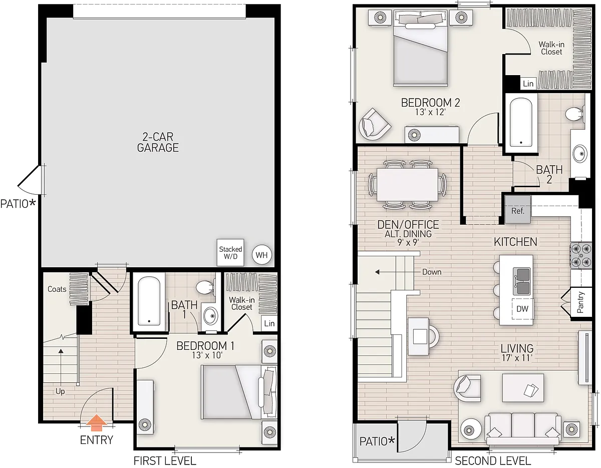 Floor plan Domicilio - Plan P