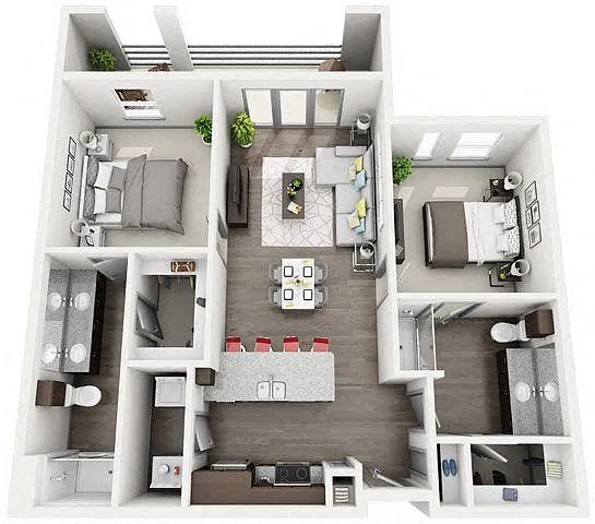 Floor plan B2 - Torino
