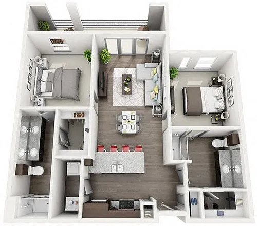 Floor plan B2 - Torino