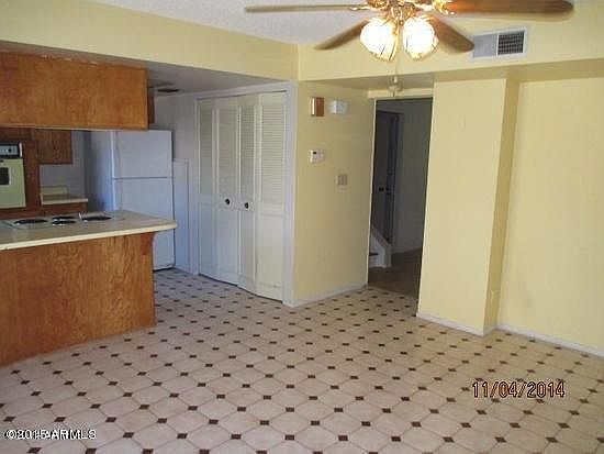 dining and kitchen area