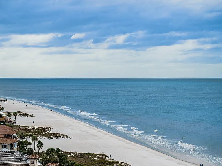 Redington Shores Beach (view from the balcony)