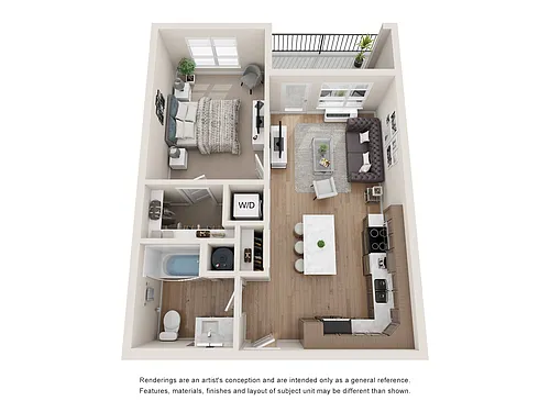 Floor plan Azalea - Bldgs 2-5