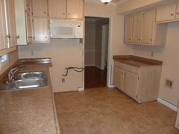 White Appliances Installed (Fridge not included)