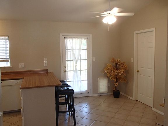 Dining room with laundry/pantry on the right
