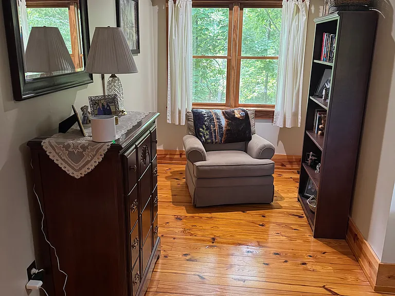 Reading area upstairs