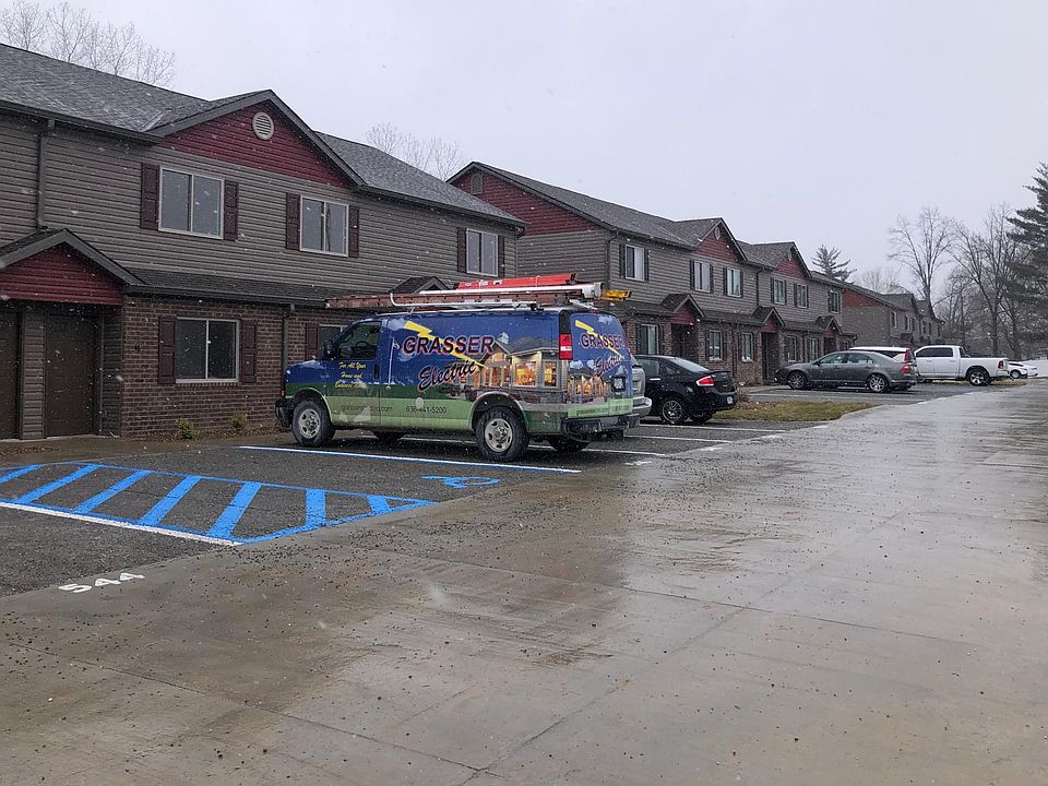 Every unit has two number parking spots