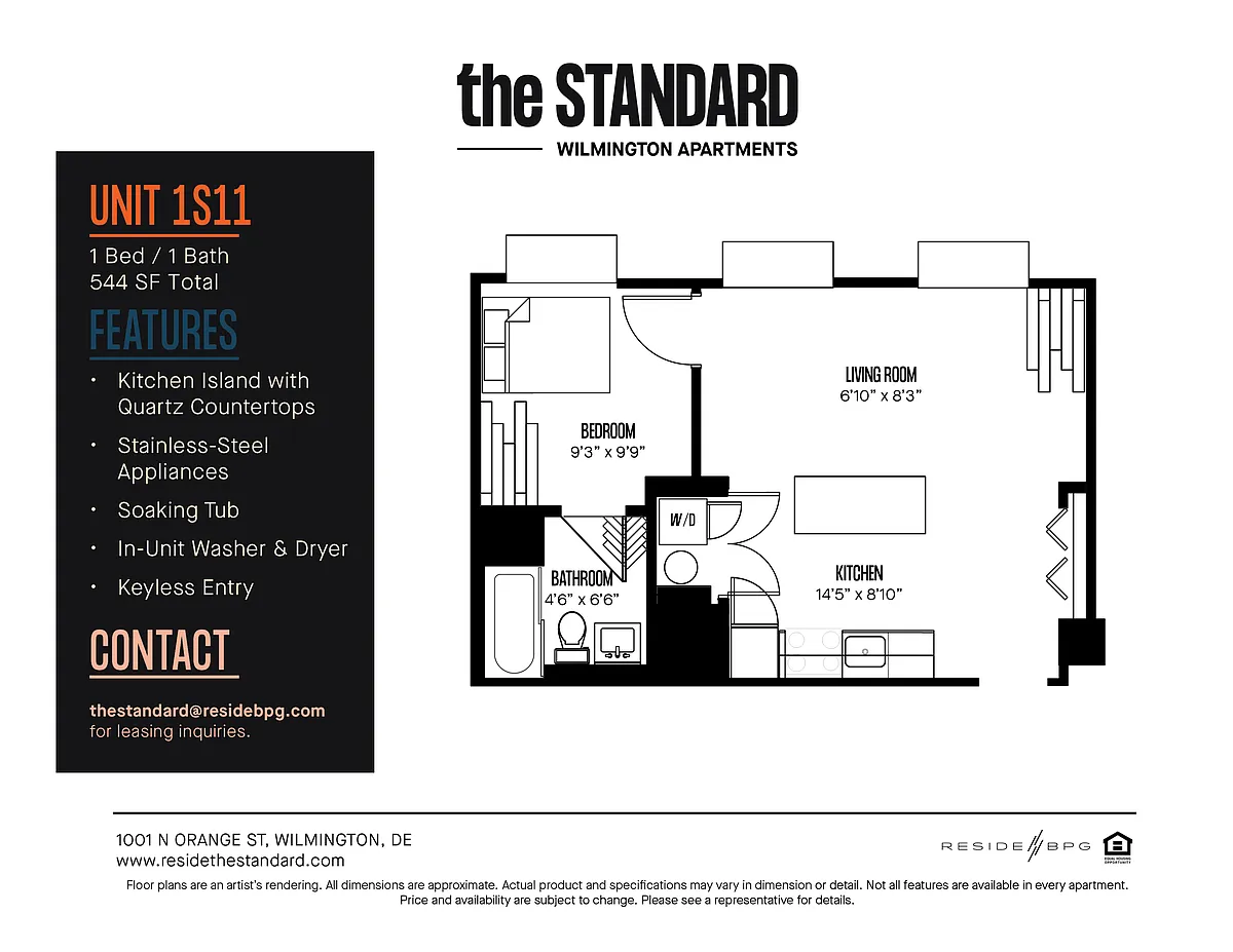 Floor plan 1S11