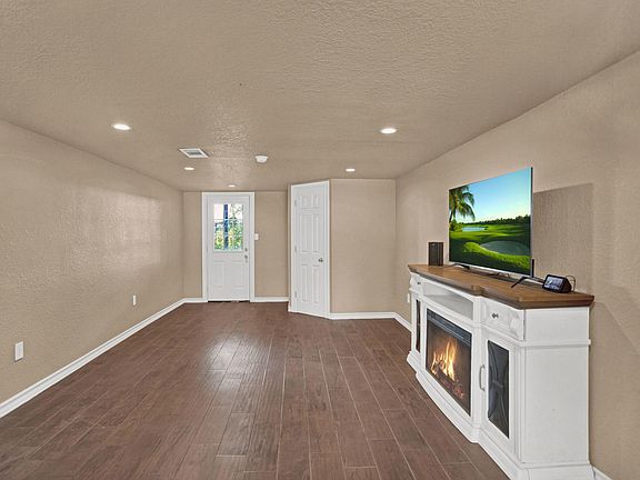Living area with half bath for downstairs