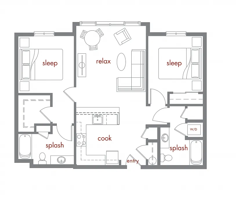 Floor plan B3