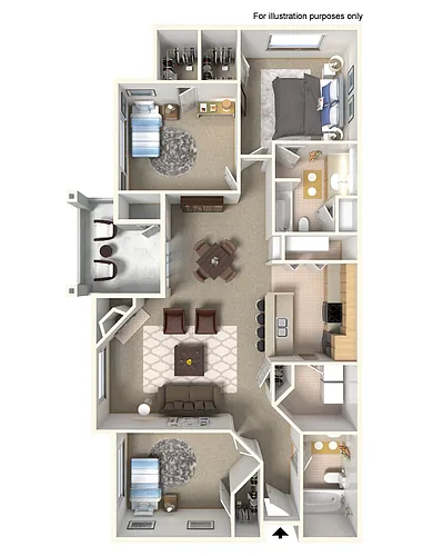 Floor plan Madrona