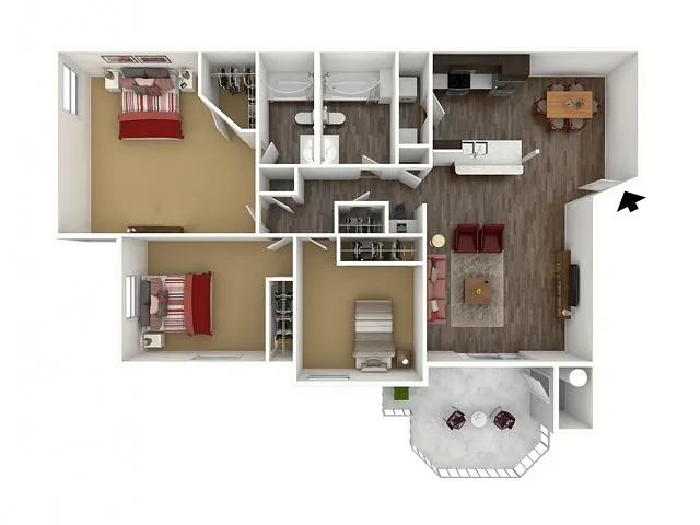 Floor plan Sauvignon Premium
