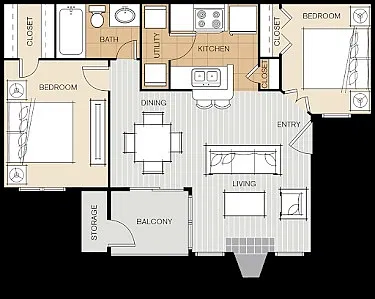 Floor plan B1
