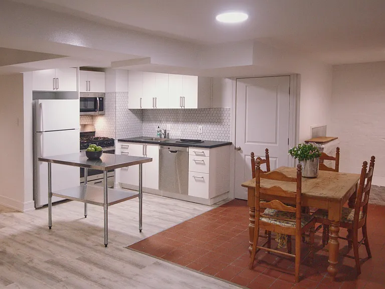 Working island and Kitchen table included if desired.
