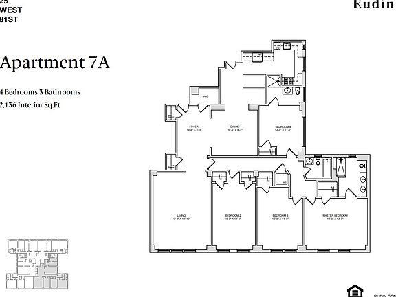 2nd image of 25 W 81st St #7A