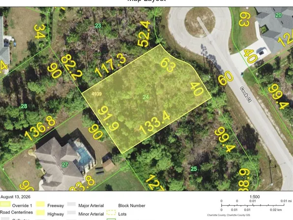 8271 COOK COURT LOT 24, PORT CHARLOTTE, FL 33981