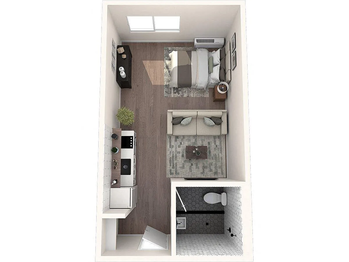Floor plan Studio C