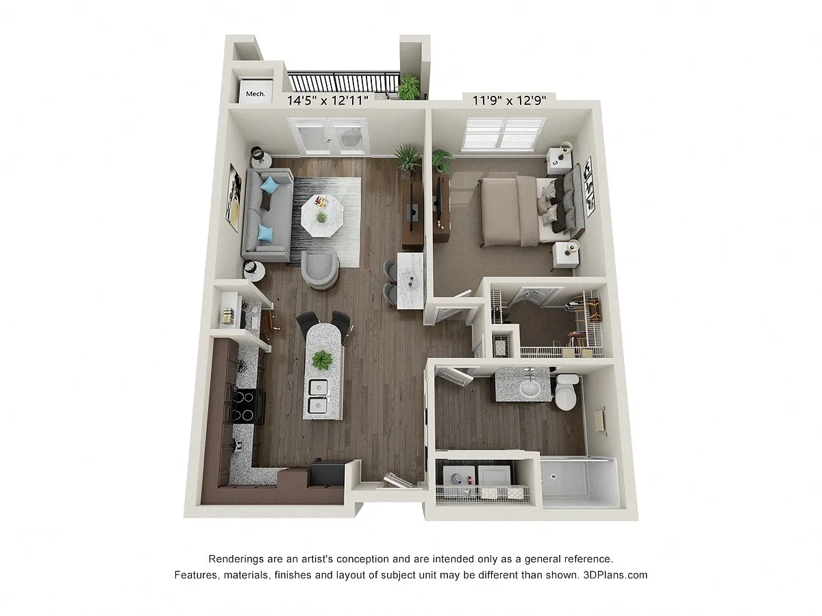 Floor plan A1