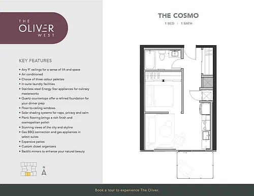 Floor plan The Cosmo