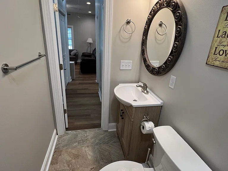 Hallway Bathroom