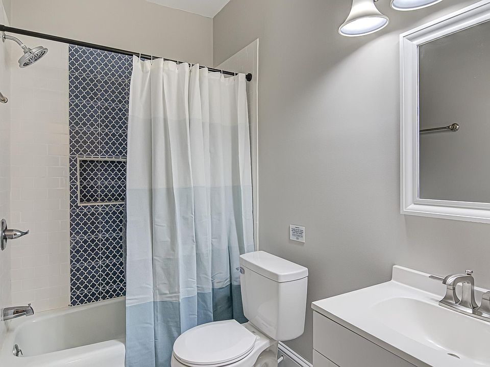 Three fully renovated shared bathrooms.