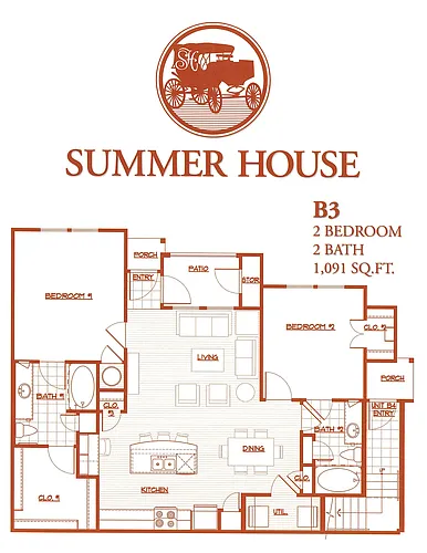Floor plan B3