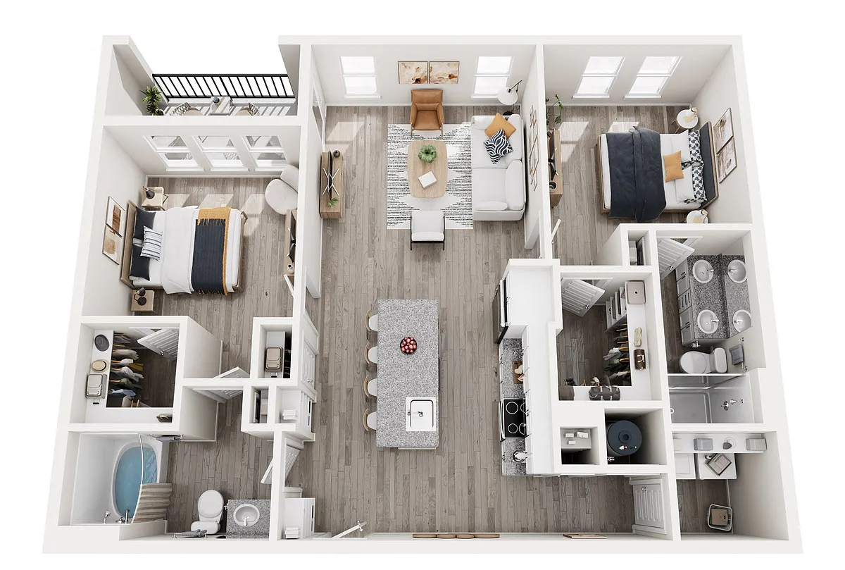 Floor plan Troup