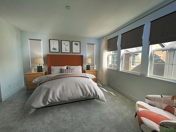 Langston Lot 40 Primary Bedroom Virtually Staged