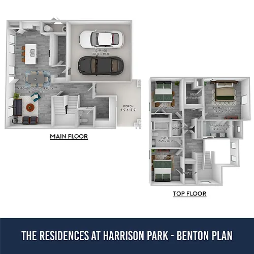 Floor plan Benton
