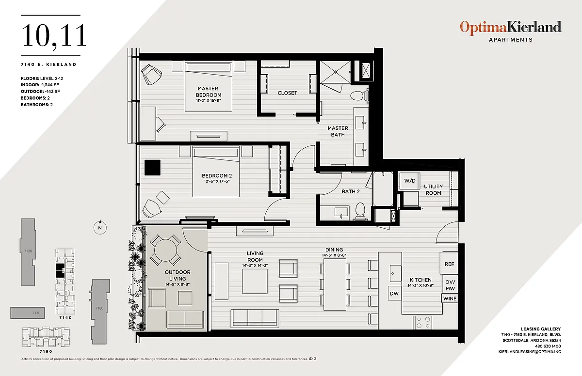 Floor plan 7140 - 10-11