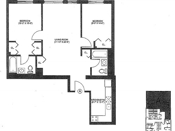 2nd image of 341 E 62nd St APT 5a