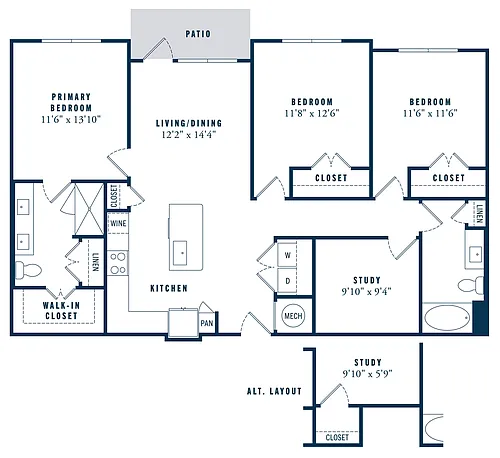 Floor plan C1