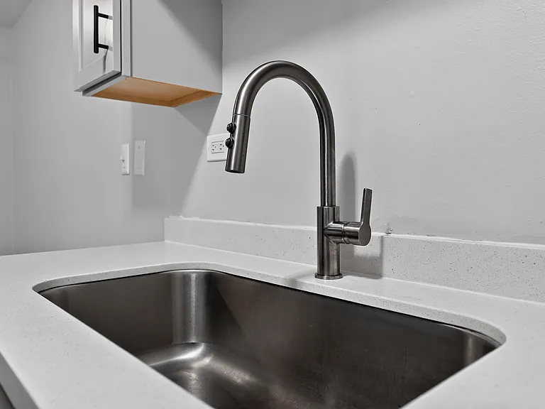 Enjoy clean, modern kitchen fixtures at Renaissance at Carol Stream in Carol Stream, IL.