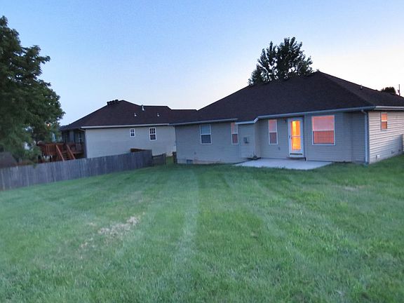Back of home and patio
