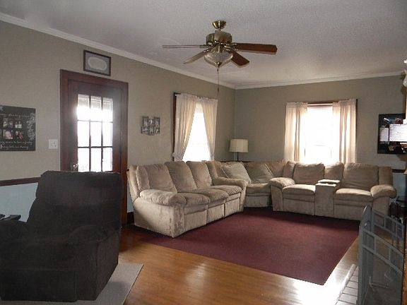 Hardwood floors and lots of space