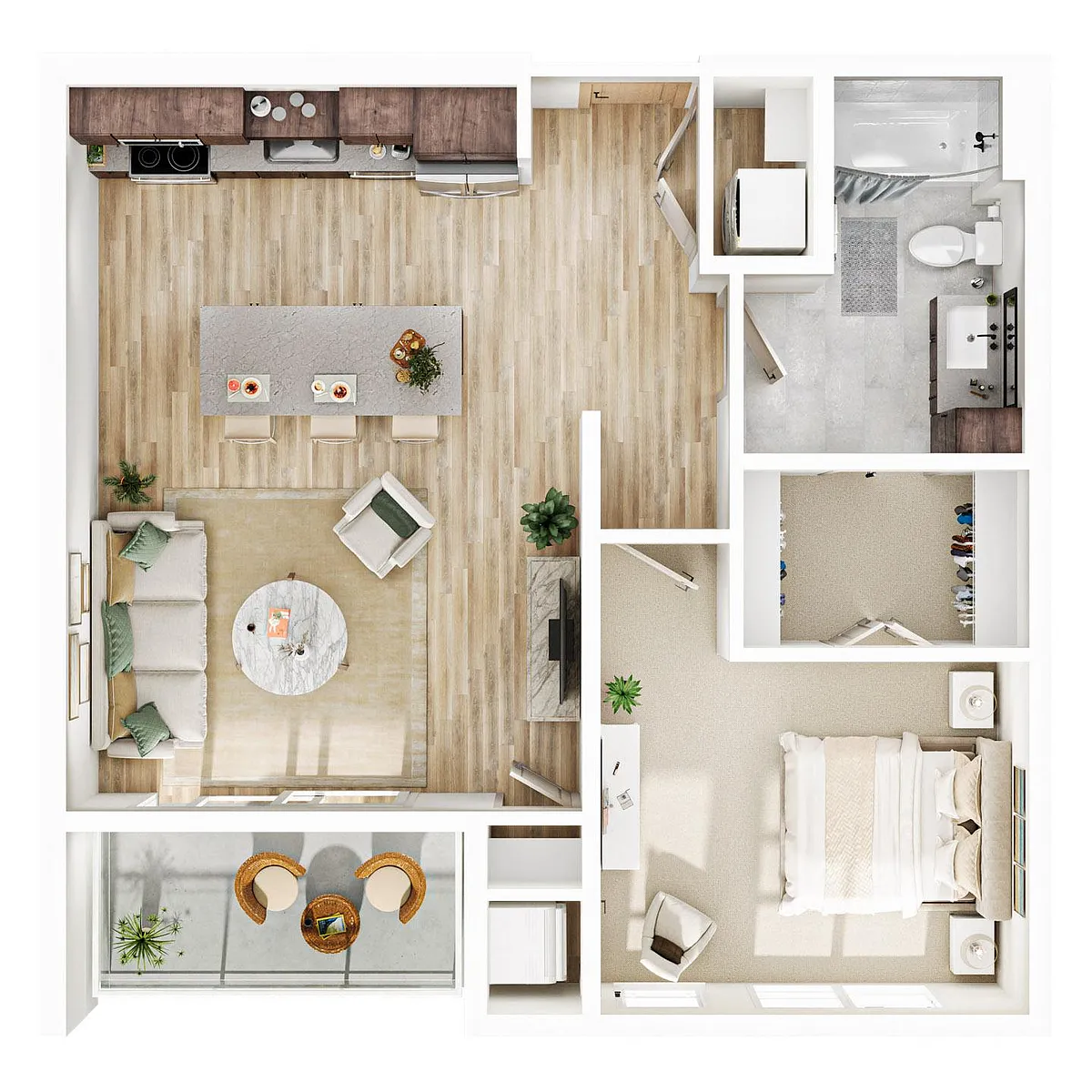 Floor plan B8