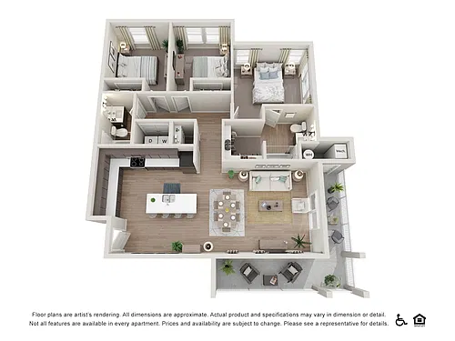 Floor plan 3x2-1222