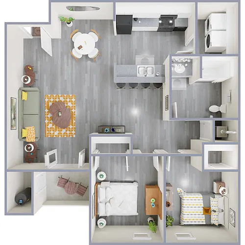 Floor plan B3