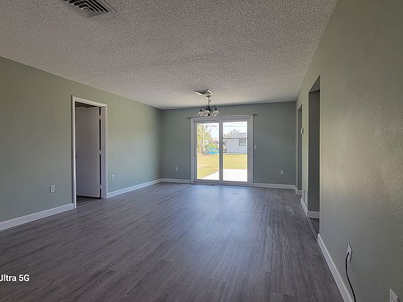 Living room & dining are