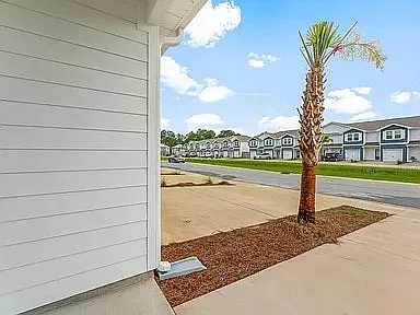 Covered porch -entry